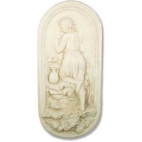 Oval Plaque Female 32in. - Fiberglass Resin - Indoor/Outdoor