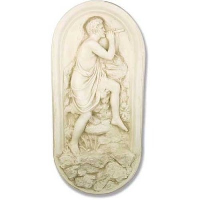 Oval Plaque Man 32in. - Fiberglass - Indoor/Outdoor Statue -  - F9160M