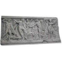 Bacchanale Frieze - Left Side - Fiberglass Resin - Indoor/Outdoor Statue