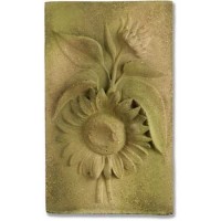 Sunflower Plaque Fiberglass Resin Indoor/Outdoor