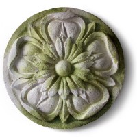 Amalfi Medallion Fiberglass Resin Indoor/Outdoor Statue/Sculpture
