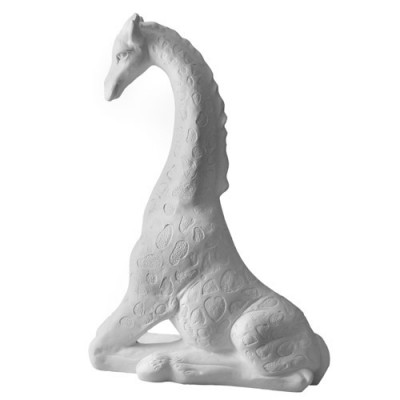 Kneeling Giraffe 32in. - Fiberglass - Indoor/Outdoor Statue -  - F8187