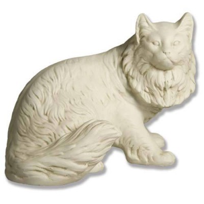 Cat By Benson 12in. - Fiberglass - Indoor/Outdoor Garden Statue -  - F8343