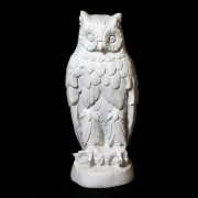 Owl 23in. Fiberglass Resin Indoor/Outdoor Garden