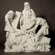 Jesus Falls The Third Time Station 9 - Lightweight Fiberglass Resin - Statue