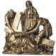 Jesus Falls The Third Time Station 9 - Fiberglass - Statue -  - F7458