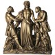 Jesus Is Stripped Station 10in. Fiberglass Indoor/Outdoor Garden -  - F7459