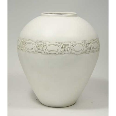 Sullivan Urn 25 Inch Fiberglass Indoor/Outdoor Statue/Sculpture -  - F8396-25