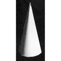 Cone - Fiberglass Resin - Indoor/Outdoor Garden Statue/Sculpture Cone - Fiberglass Resin - Indoor/Outdoor Garden Statue/Sculpture