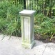 Panel Plant Stand 33in. Fiber Stone Resin Indoor/Outdoor Garden Statue -  - FS8370