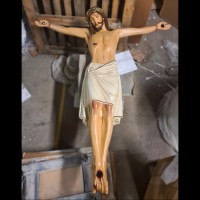 Corpus for Church Altar Of Christ - 72" (Body Only) Realistic Colors - Lightweight Fiberglass Resin Indoor/Outdoor Statue