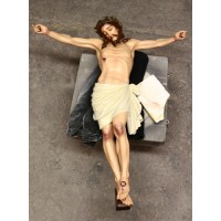 Large Corpus (Body Only) of Christ for Church Altar - 46in. - Lightweight Fiberglass Resin -  Altar