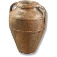 Double Banded Vase Fiberglass Resin Indoor/Outdoor Garden / Patio