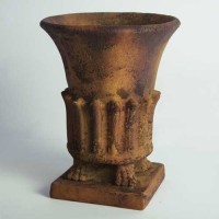 Footed Planter Garden / Patio  Fiberglass Resin Indoor/Outdoor /Sculpture