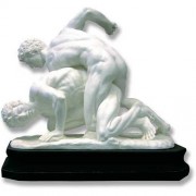Wrestlers Sml. 4 - Carrara Marble Wrestlers Sml. 4 - Carrara Marble
