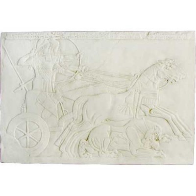 Assyrian Hunting Frieze - Fiberglass - Indoor/Outdoor Statue - - F454 Assyrian Hunting Frieze - Fiberglass - Indoor/Outdoor Statue - - F454