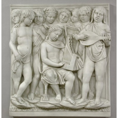 Cantoria Frieze/Instruments - Fiberglass - Indoor/Outdoor Statue -  - F6707