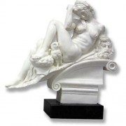 Night 6in. High - Carrara Marble Indoor Figurine