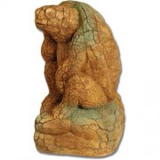 Cracked Up Turtle 12 15in. - Fiberglass Resin - Indoor/Outdoor Statue