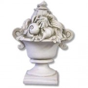 Seashell Ocean Urn 13 In. - Fiberglass Resin - Indoor/Outdoor Statue