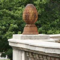 Pinecone Britannia 19in. - Fiberglass Resin - Indoor/Outdoor Statue
