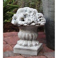 Fruit Compote 14 in. Fiberglass Resin Indoor/Outdoor Garden