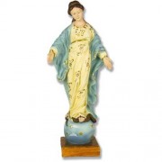 Kingdom Of Mary - Realistic 25in. - Lightweight Fiberglass Resin - Outdoor Statue