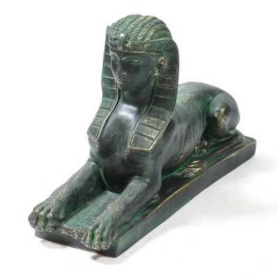 Sphinx 28in. Wide - Fiberglass - Indoor/Outdoor Garden Statue -  - F8455