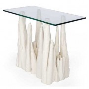 Icicle Console 72x22 Lg Fiberglass Resin Indoor/Outdoor Garden Statue