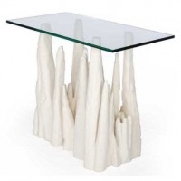 Icicle Console 72x22 Lg Fiberglass Resin Indoor/Outdoor Garden Statue