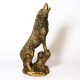 Wolf Howling - Fiberglass - Indoor/Outdoor Statue/Sculpture - - F8534 Wolf Howling - Fiberglass - Indoor/Outdoor Statue/Sculpture - - F8534
