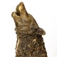 Wolf Howling - Fiberglass - Indoor/Outdoor Statue/Sculpture - - F8534 Wolf Howling - Fiberglass - Indoor/Outdoor Statue/Sculpture - - F8534