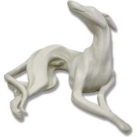 Greyhound (Laying) - Fiberglass Resin - Indoor/Outdoor Garden Statue