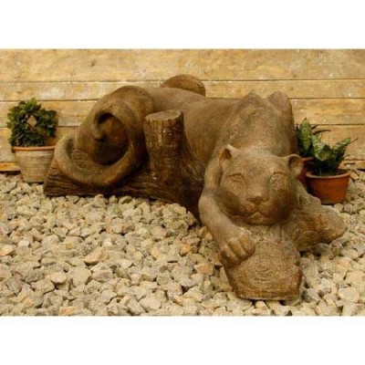 Panther Snarl 44in. W Fiberglass Indoor/Outdoor Garden -  - F8100