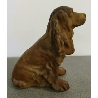 Lady The Spaniel Fiber Stone Indoor/Outdoor Garden Statue