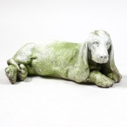 Basset - Fiberglass Resin - Indoor/Outdoor Garden Statue/Sculpture