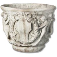 Cherub Bell Pot 14in. High  Fiberglass Resin Indoor/Outdoor Garden / Patio