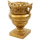 Weave Top Urn 21in. High - Fiberglass - Indoor/Outdoor Statue -  - F32027