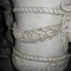 Ram And Garland Urn 31in. Fiberglass Indoor/Outdoor Statue -  - F34004