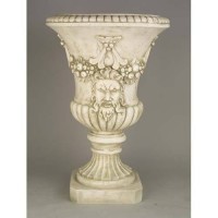 Centurion Patio Urn 30 In. Fiberglass Resin Indoor/Outdoor /Sculpture