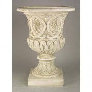 Lippie Large Patio Urn 25 Inch Fiberglass Resin Indoor/Outdoor /Sculpture