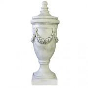 Finial of San Marino with Lid 32in. Fiberglass Resin Indoor/Outdoor Garden / Patio