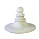 Finial of San Marino with Lid 32in. Fiberglass Indoor/Outdoor Garden -  - F34052