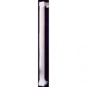 Ionic Half Column Small 96in. High - Fiberglass Resin - Statue