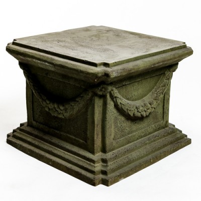 Alessa B Riser Stand Pedestal Statue Base 16in. - Stone - Statue - - FS8215 Alessa B Riser Stand Pedestal Statue Base 16in. - Stone - Statue - - FS8215