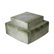 Double Level Stand 9in. - Fiberglass Resin - Indoor/Outdoor Statue