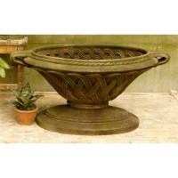 Camillo Bowl 17in. Fiberglass Resin Indoor/Outdoor Garden / Patio