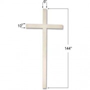 F9570 Fiberglass Resin Indoor/Outdoor Garden Cross