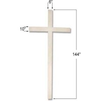 F9570 Fiberglass Resin Indoor/Outdoor Garden Cross