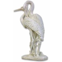 Cranes 24in. Fiberglass Resin Indoor/Outdoor Garden